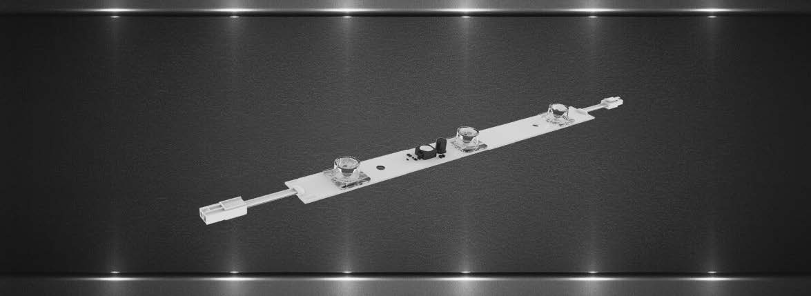 LED Kanteneinstrahlung 
Zargenmodule
